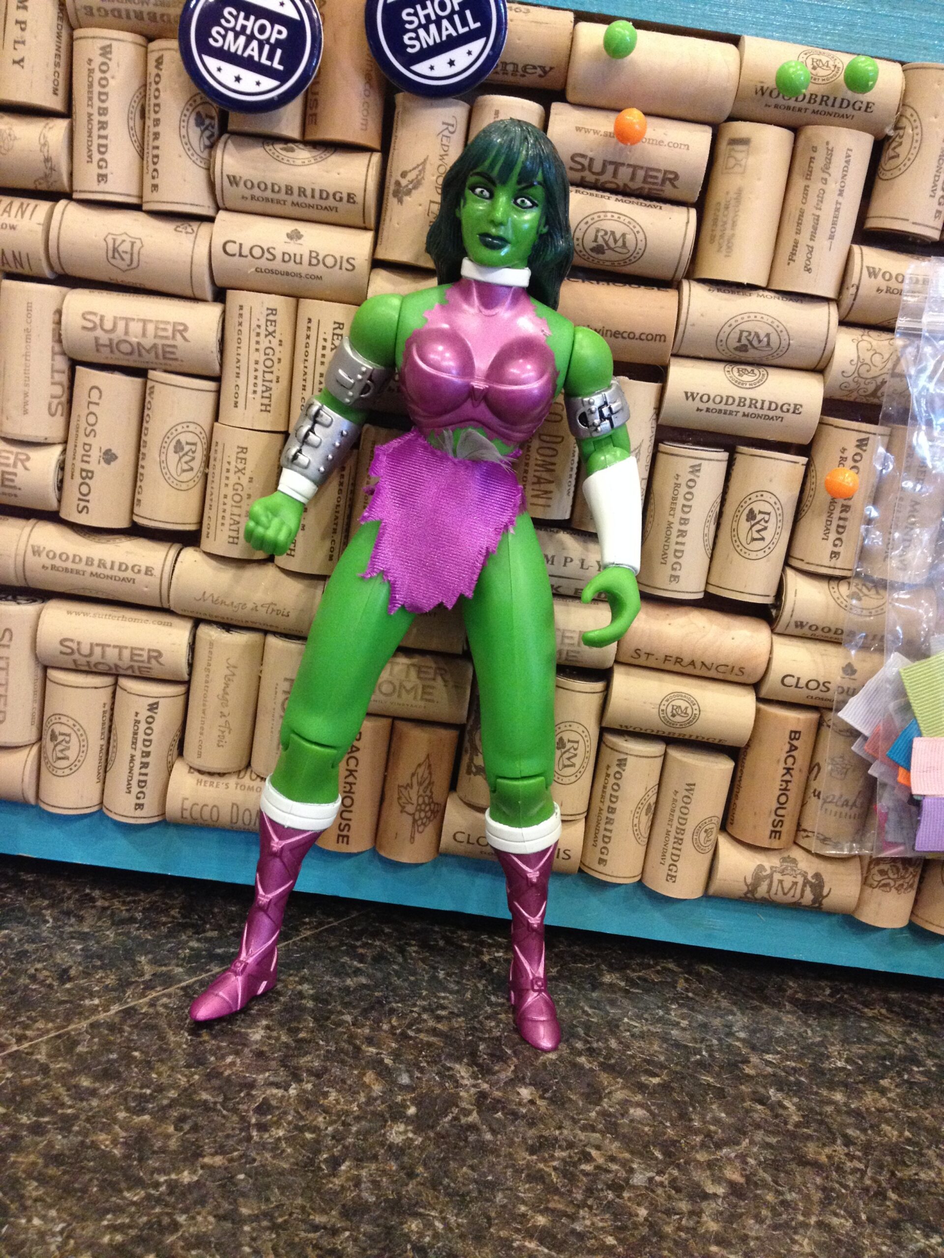 Releasing the she-hulk